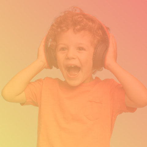 Cheerful and happy, excited kids music